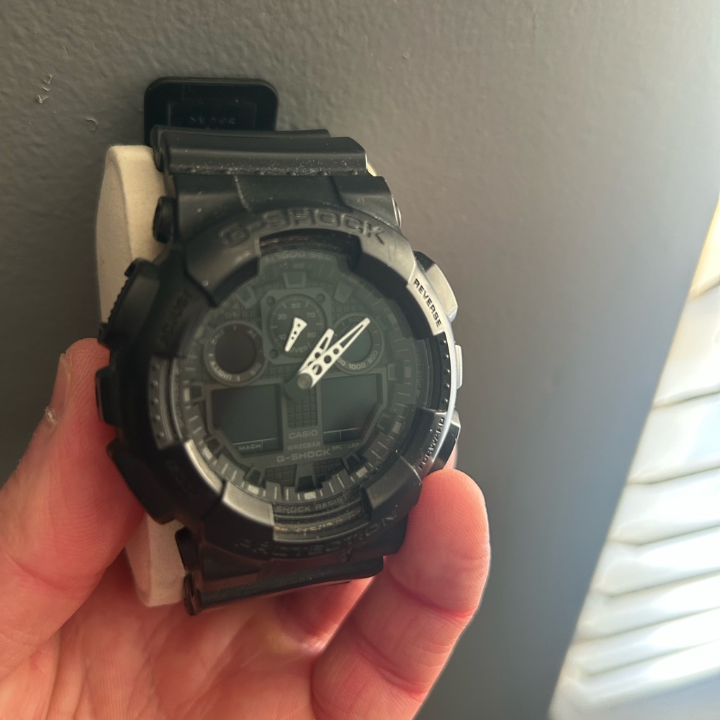 GShock Black Watch